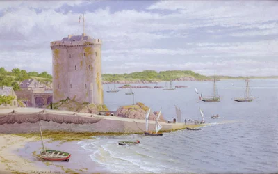 La tour Solidor, St. Malo, 1882